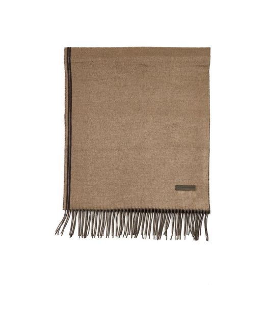 Silky Scarves Zegna de hombre de color Brown