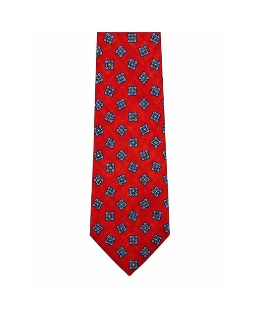 Kiton Red Ties for men