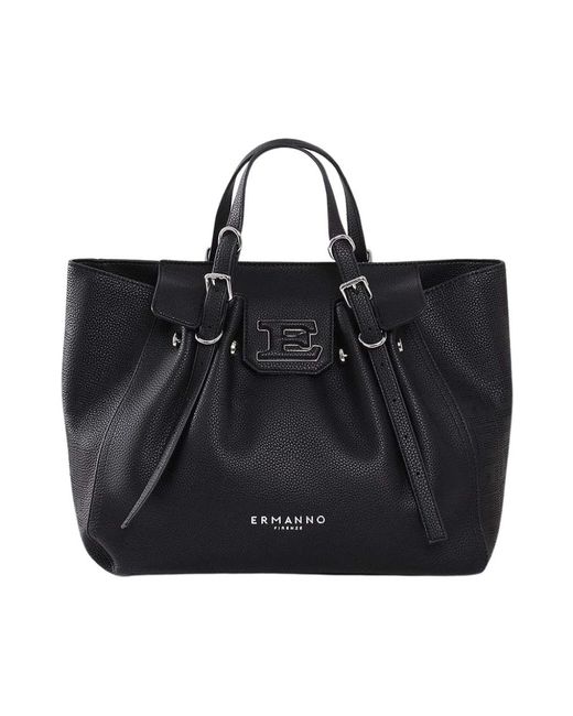 Ermanno Scervino Black Shopping Bags