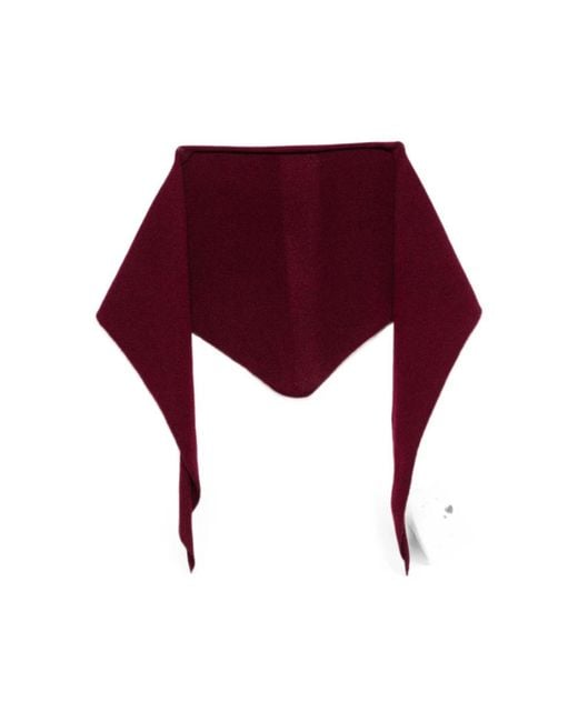 Lisa Yang Purple Winter Scarves