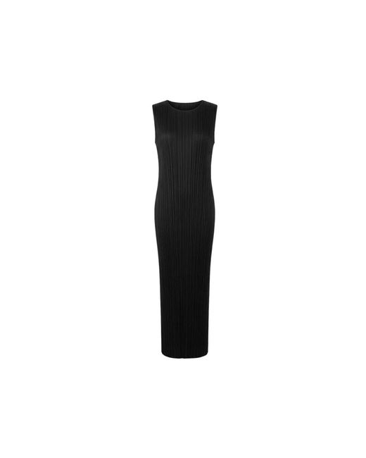 Issey Miyake Black Maxi Dresses