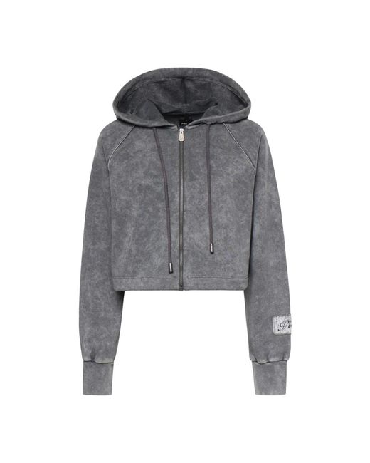 Pinko Gray Zip-Throughs