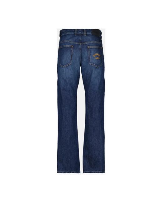 Straight Jeans Givenchy de hombre de color Blue