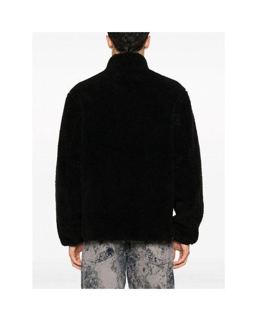 Represent Fleece zip pullover in Black für Herren