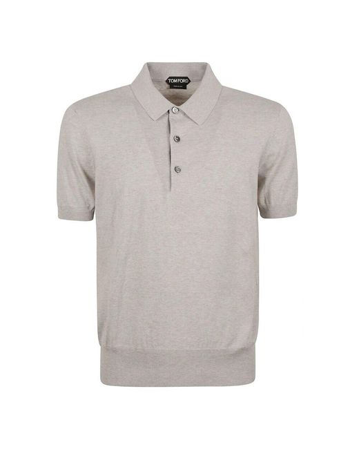Polo Shirts Tom Ford pour homme en coloris Gray