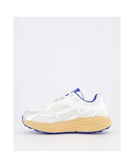 Mercer White Re-Run Max Grape Sneakers