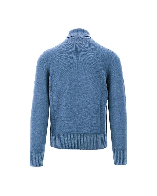 Drumohr Blue Turtlenecks for men