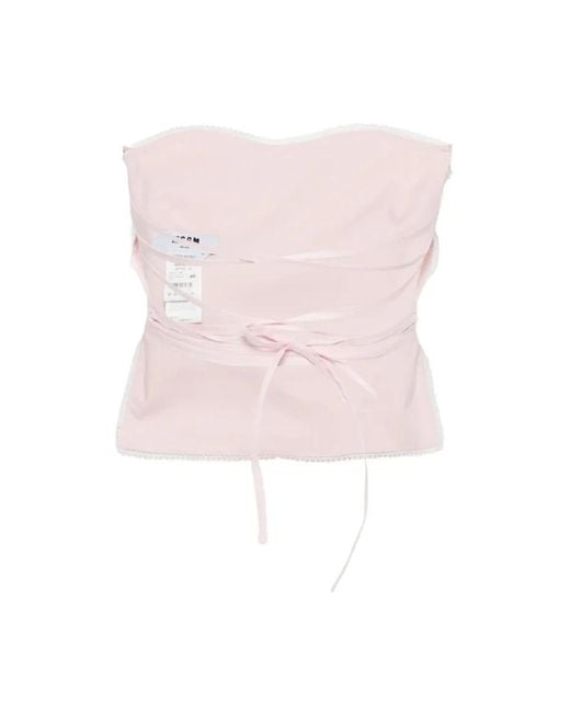 MSGM Blouses in het Pink