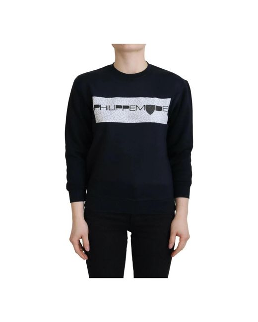 Philippe Model Black Sweatshirts