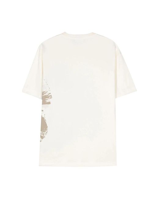 Calvin Klein Nachtblume grafik t-shirt in White für Herren