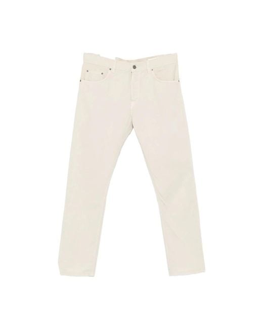Dondup Natural Straight Fit Jeans for men