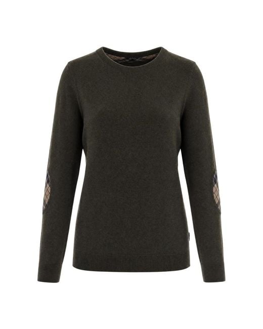 Barbour Black Round-Neck Knitwear