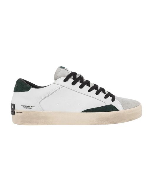 Crime London Sneakers in het White voor heren