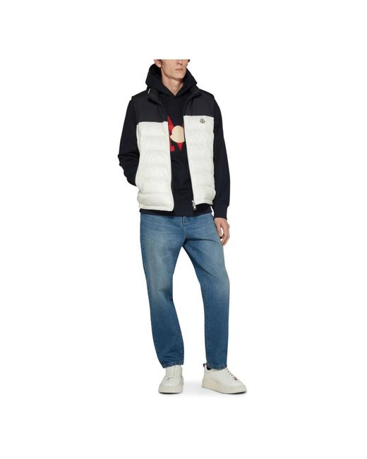 Moncler Vests in het Blue voor heren
