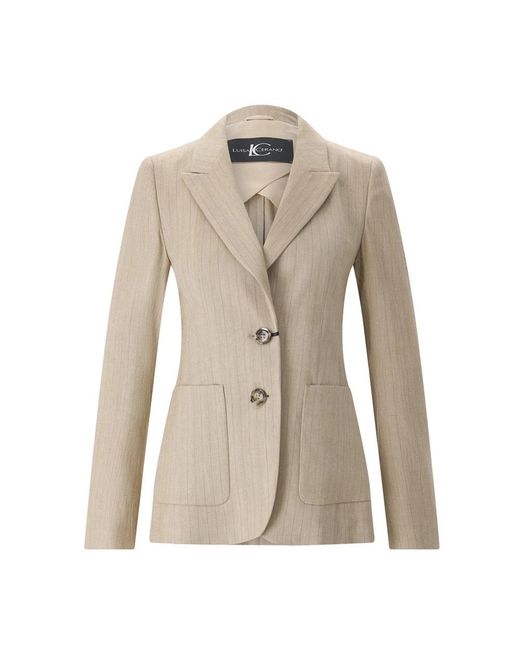 Luisa Cerano Natural Blazers