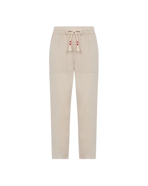 Straight Trousers Mc2 Saint Barth de hombre de color Natural