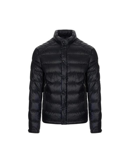 Moncler Black Down Jackets for men