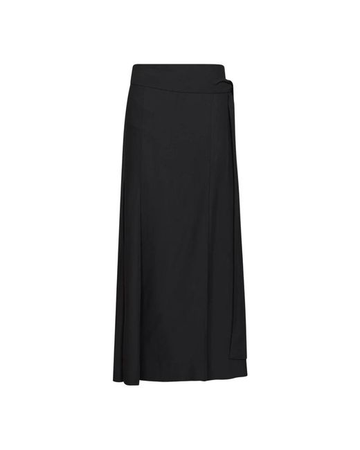 Studio Nicholson Black Midi Skirts