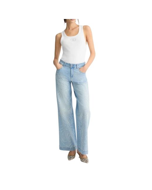 Liu Jo Blue Wide Jeans