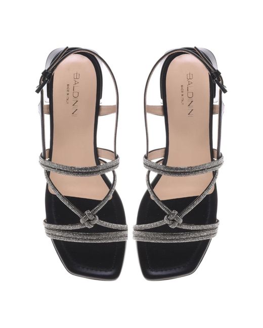High Heel Sandals Baldinini en coloris Metallic