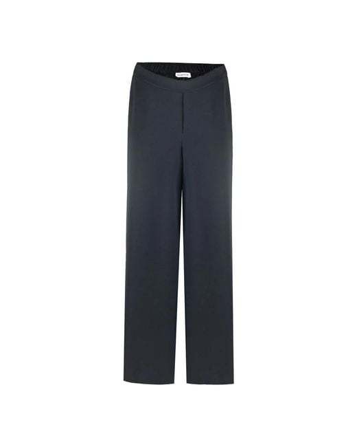 P.A.R.O.S.H. Blue Straight Trousers