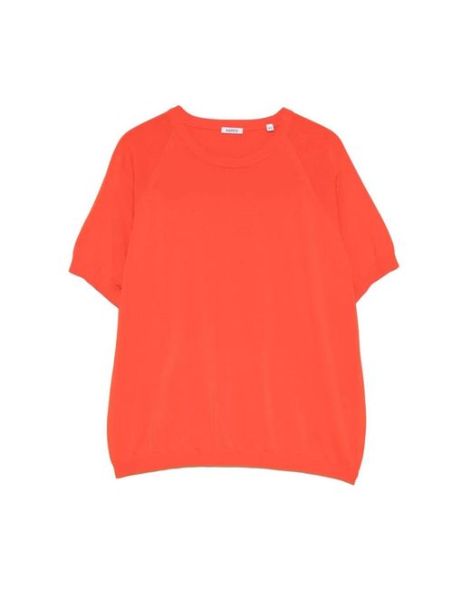 Aspesi Kleding. Koraalrood in het Red