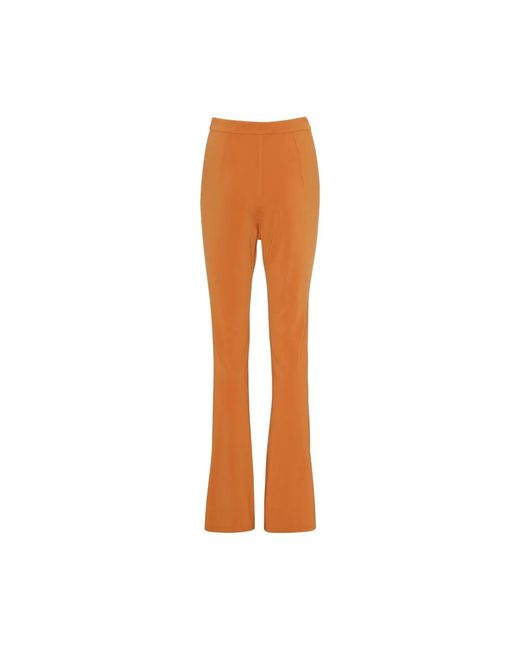 REMAIN Birger Christensen Orange Wide Trousers