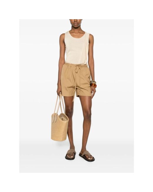 Loulou de Saison Natural Casual Shorts