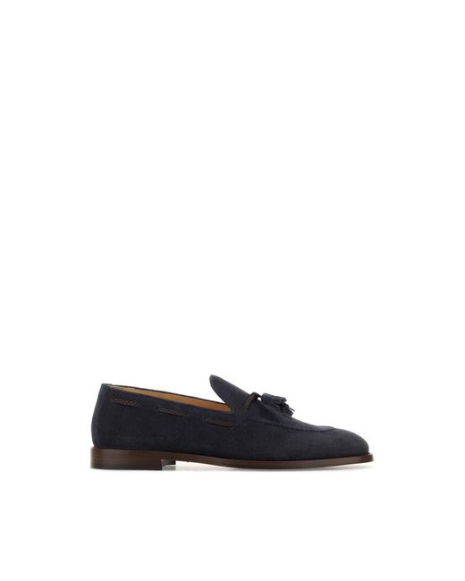Brunello Cucinelli Blue Loafers for men