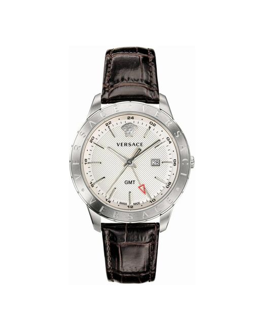 Versace Analoog Horloge in het Metallic voor heren
