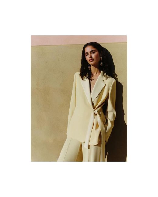 Blazers Marella en coloris Yellow