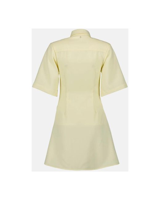 AMI Green Shirt Dresses