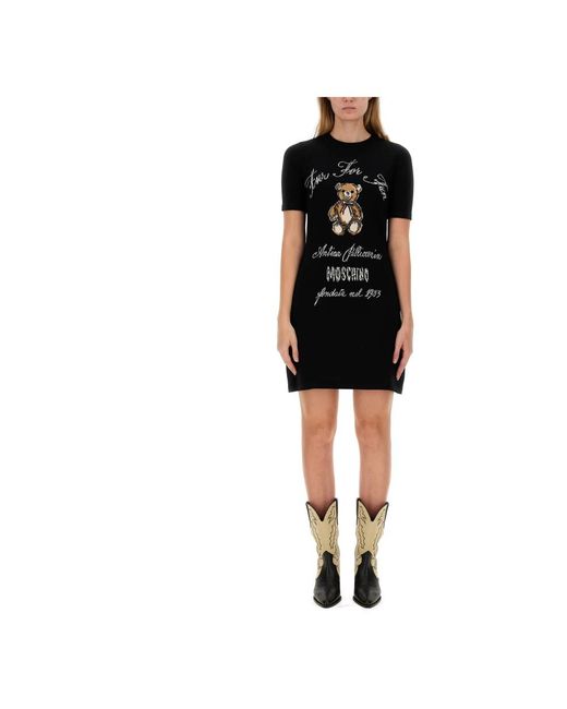 Moschino Black Short Dresses