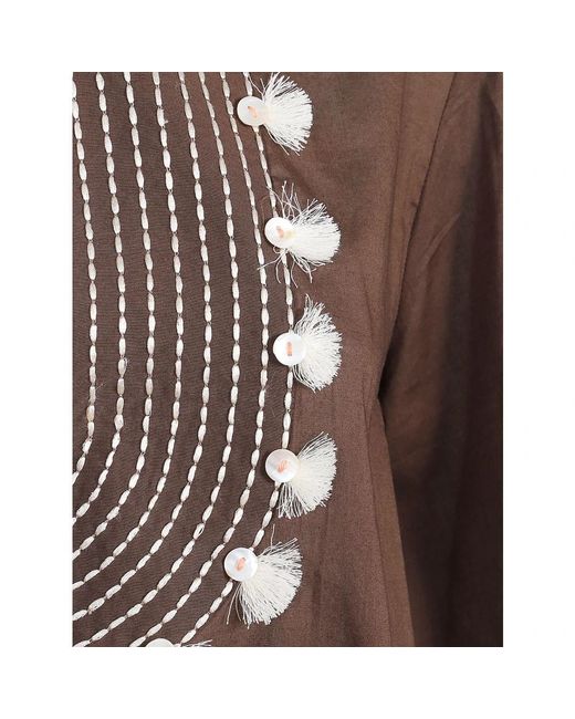 True Royal Blouses in het Brown