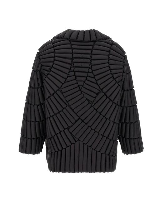 RAXXY Jassen ,Zwart ,Leer 3D Down Jacket in het Black voor heren