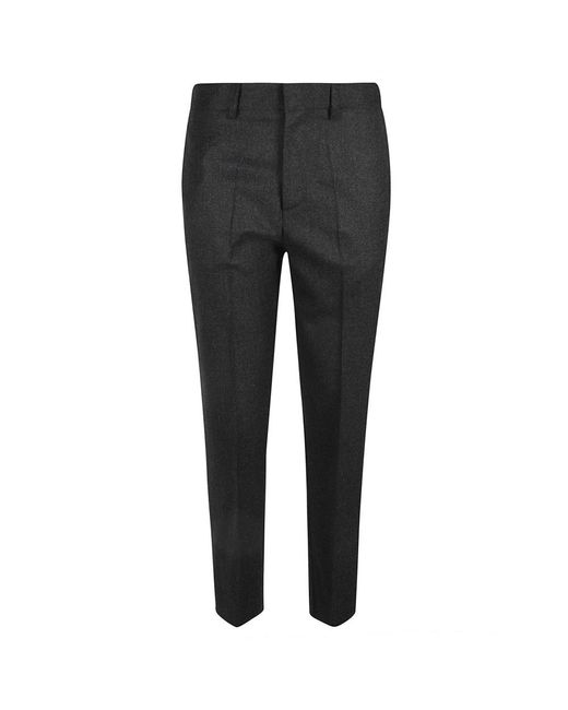 P.A.R.O.S.H. Gray Slim-Fit Trousers
