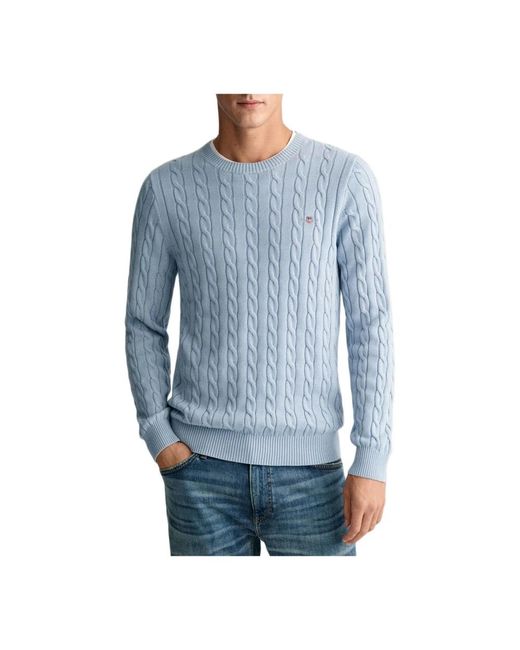Knitwear > round-neck knitwear Gant pour homme en coloris Blue