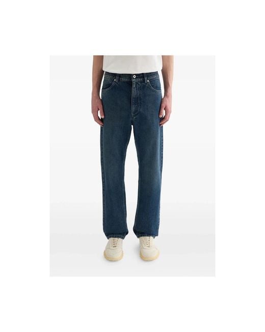 Jil Sander Blue Straight Jeans for men