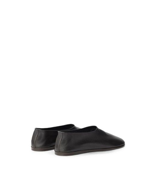 Lemaire Black Ballerina Shoes