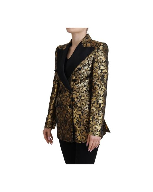 Dolce & Gabbana Black Blazers