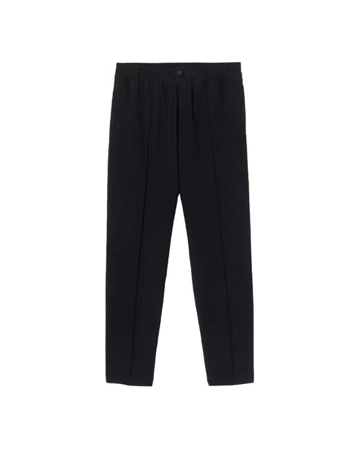 A.P.C. Blue Straight Trousers for men
