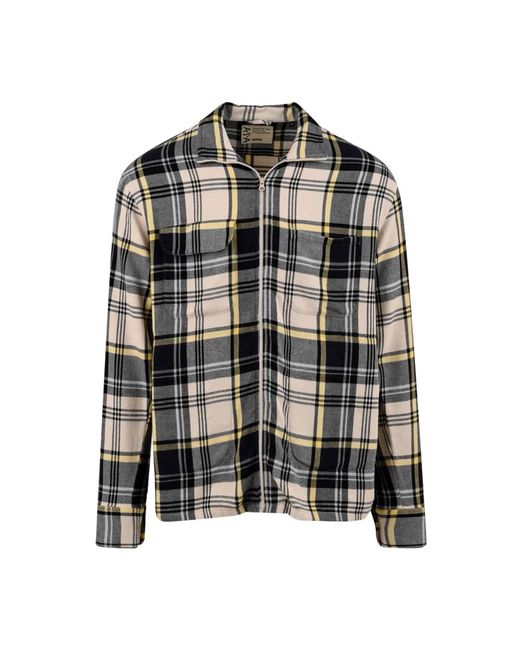 Aspesi Overhemden ,Veelkleurig ,Heldere Blauwe Overhemd Model Ce 98 in het Black voor heren