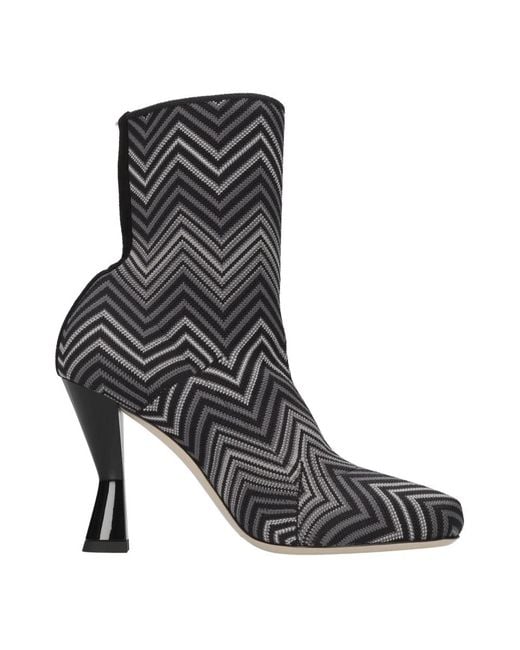 Missoni Black Heeled Boots