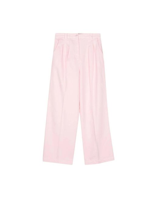 A.P.C. Pink Wide Trousers