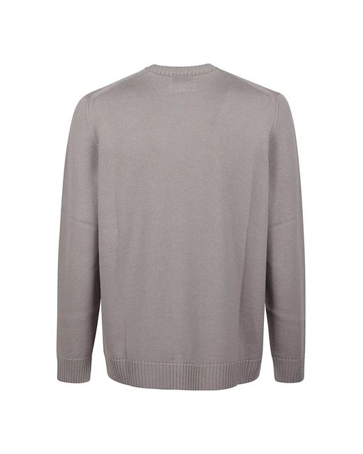 Drumohr Gray Round-Neck Knitwear for men