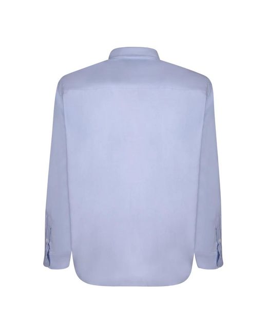 AMI De Coeur Button-Down Shirt in het Blue voor heren