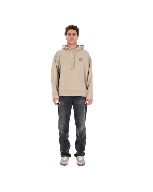 Maison Kitsuné Natural Hoodies for men