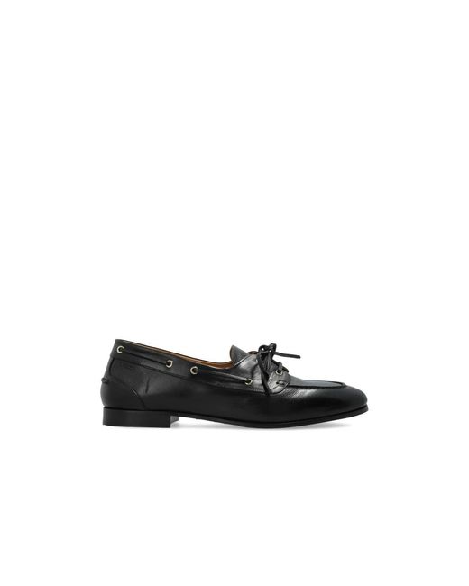 Bally Black Boat Shoes for men