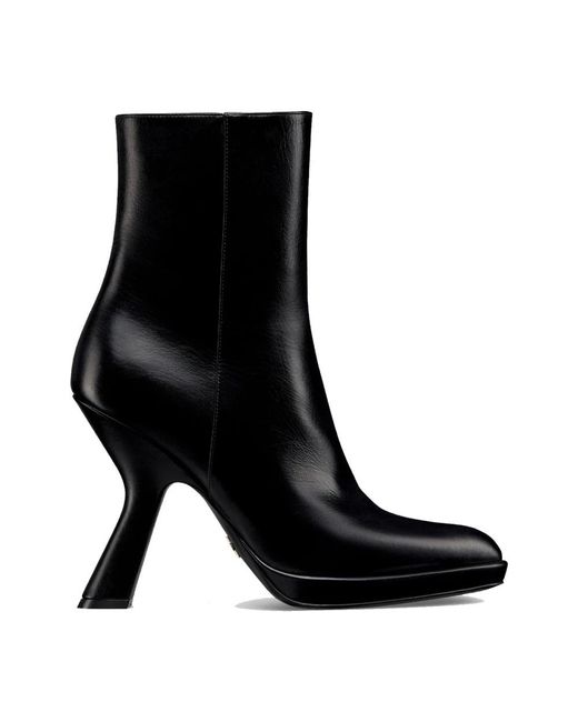 Dior Black Heeled Boots