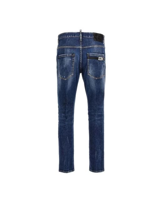 DSquared² Blue Slim Fit Jeans for men